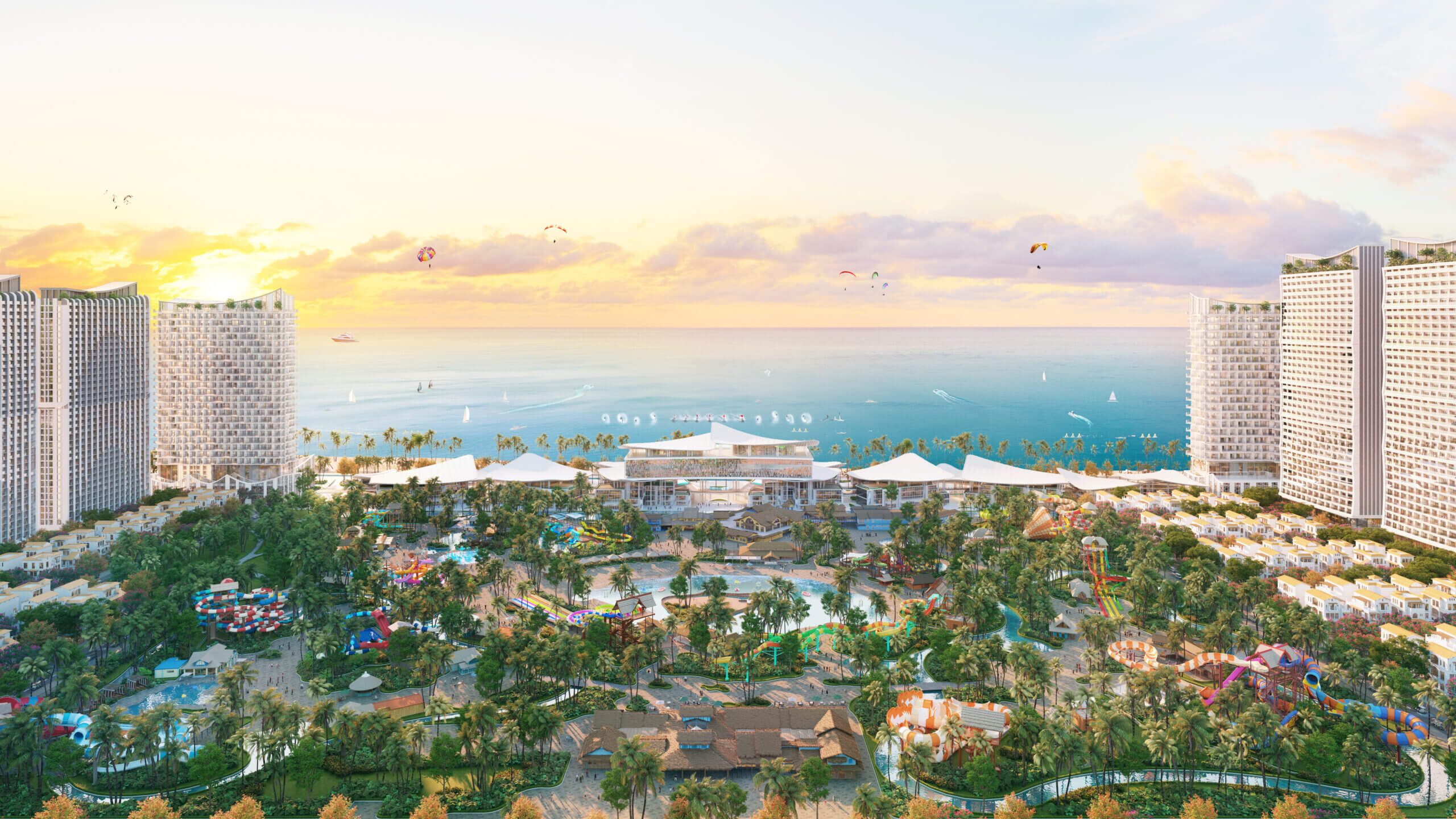 Công viên nước hướng biển